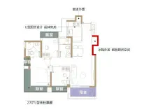 绿城·桂语旗峰89㎡