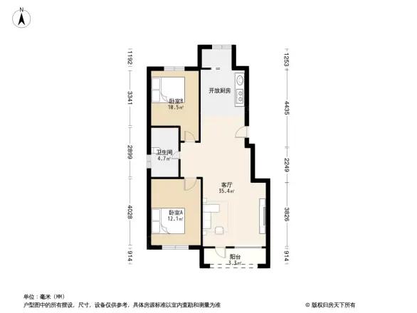 世纪嘉年华户型图