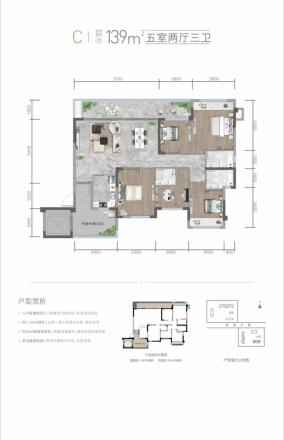 聚亿江安锦城户型图