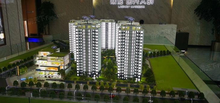 鼎能国宾天韵实景图