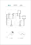 139平米标准层户型