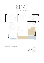 招商蛇口·璀璨学府3室2厅1厨2卫建面114.00㎡