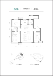 118平米标准层户型