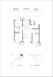 104平米标准层户型
