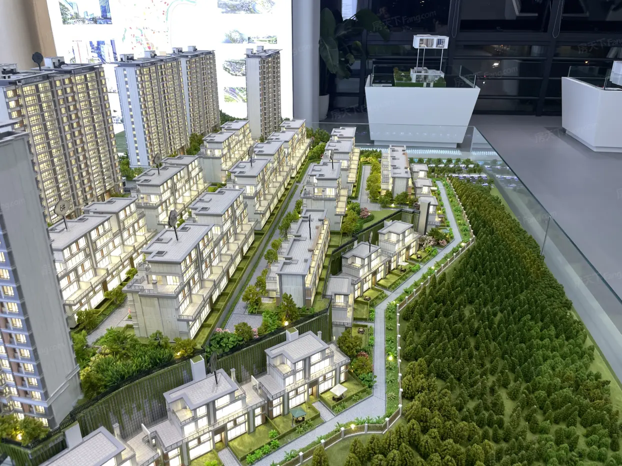 天安数码城江畔珑园三期实景图