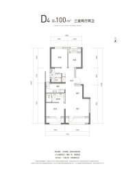 森与天成3室2厅1厨2卫建面100.00㎡