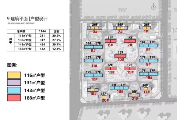 楼栋平面图