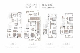 山墅一生8室3厅1厨8卫建面325.0㎡