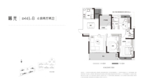 中建·和悦宸光143㎡-B户型