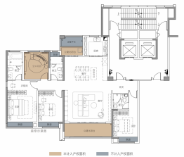 梦想·凤栖台4室2厅1厨3卫建面191.00㎡