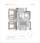 A1-03建面104平户型