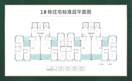 华杰书香苑4室2厅1厨3卫建面142.69㎡