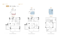 九龙湾珑耀4室2厅1厨3卫建面143.00㎡