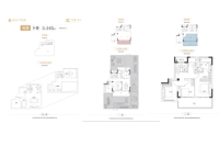 下叠143平米户型