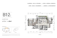 9号楼B1-2户型