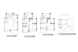 信悦·翰江公馆6室2厅1厨6卫建面310.00㎡