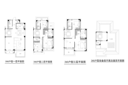 信悦·翰江公馆6室2厅1厨6卫建面260.00㎡