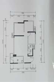 中化滨江锦府2室1厅1厨1卫建面72.51㎡