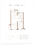 一期标准层A1户型