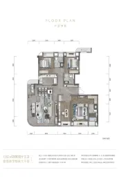 保亿·御江临风4室2厅1厨3卫建面182.0㎡