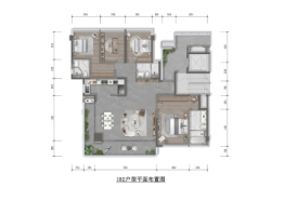 仁和春天·银杏大道4室2厅1厨3卫建面182.00㎡