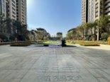 文城小区入口中央花园实景图