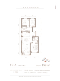 永定樾3室2厅1厨2卫建面152.00㎡