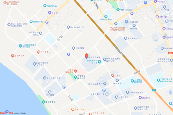 招商海月花园交通图