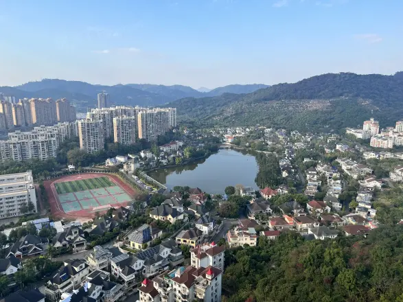 合生湖山国际实景图