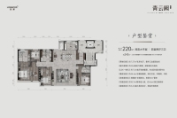 220平方米户型图