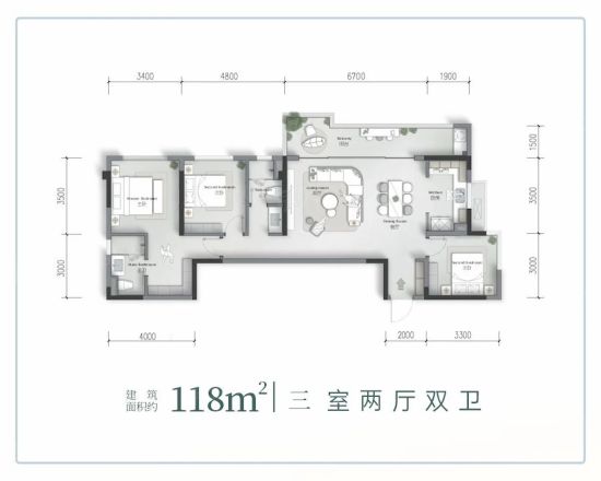 龙湖金牛迎宾大道49亩新项目 户型图