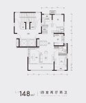 高层 建面148平