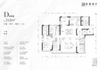 D户型243㎡五室两厅两厨三卫