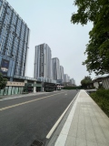 广州足球公园在建楼栋实景图
