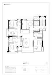 海怡嘉悦4室2厅1厨3卫建面200.00㎡