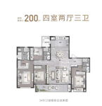 约200㎡户型