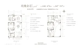 自贸天阶·兰极之星4室4厅1厨4卫建面440.00㎡