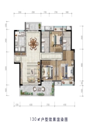 阳江城际空间站3室2厅1厨2卫建面130.00㎡