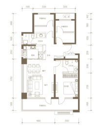 城发·湖畔瑞城3室2厅1厨2卫建面119.00㎡