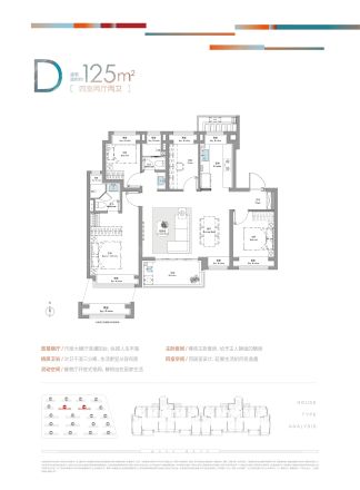 招商时代潮派户型图