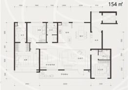 绿城·豫府（洋房组团）3室2厅3卫建面145.00㎡