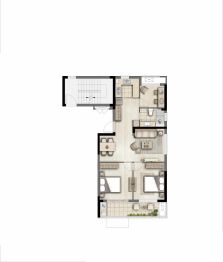 海风四季3室2厅1厨1卫建面95.0㎡
