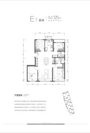北京建工·嘉境里4室2厅1厨2卫建面125.0㎡