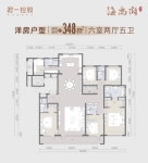 洋房348平6室2厅5卫