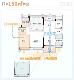 展睿 | 江樾湾5室2厅1厨4卫建面150.0㎡