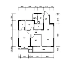 未来时光里3室2厅1厨2卫建面100.0㎡