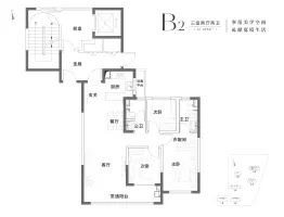 能建·東宸府3室2厅1厨2卫建面107.0㎡