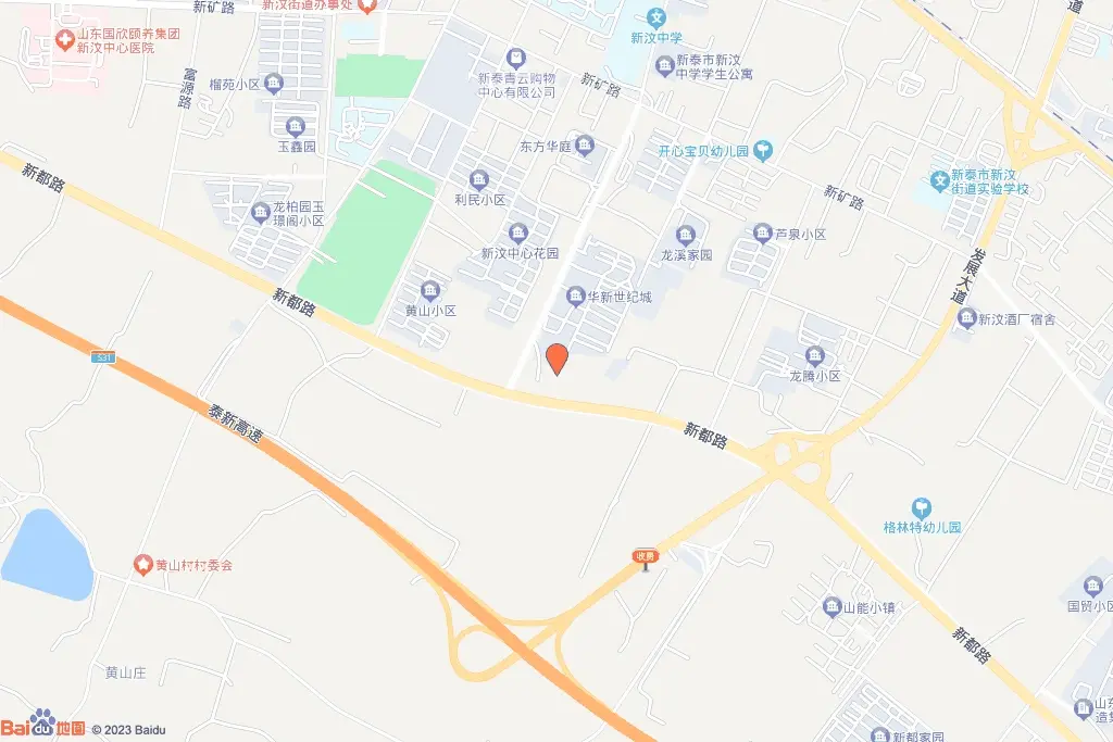 华新世纪城三期交通图
