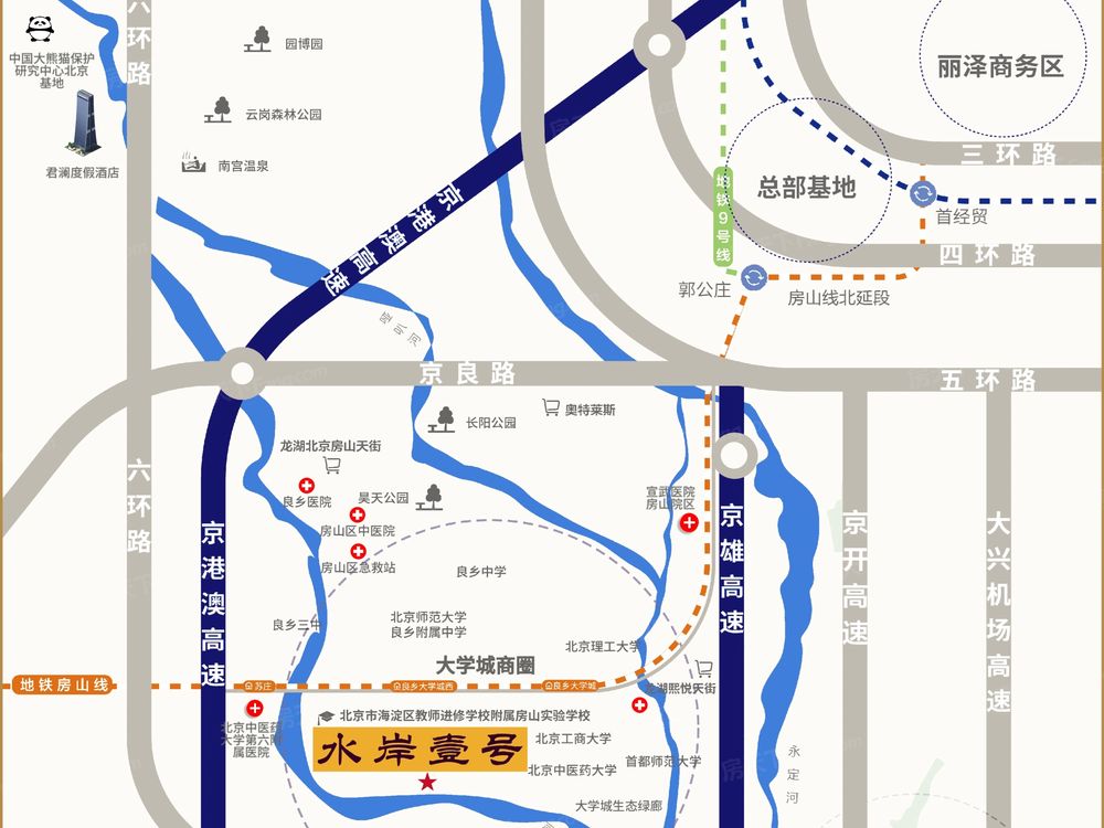 小区相关图