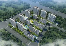 中国铁建·滨海云帆日景鸟瞰图